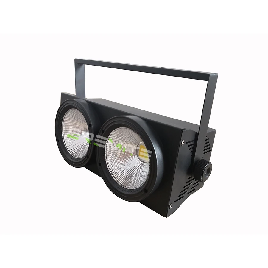 Éclairage Blinder LED COB blanc froid et chaud, éclairage de scène DMX, 2 yeux, 200W, 2 en 1, 2x100W, fête de mariage, bar, pas de taxe, 4 pièces