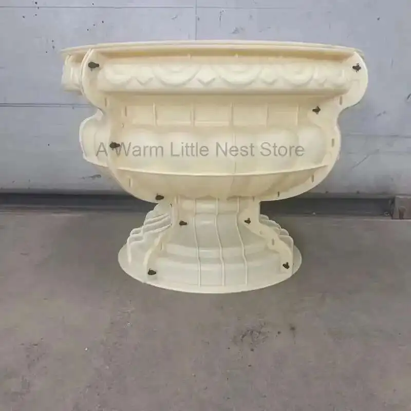 

Balcony Guardrail Roman Column Household Gates Mould Garden Buildings Supplies European Style Courtyard Patio Flowerpot Mold G