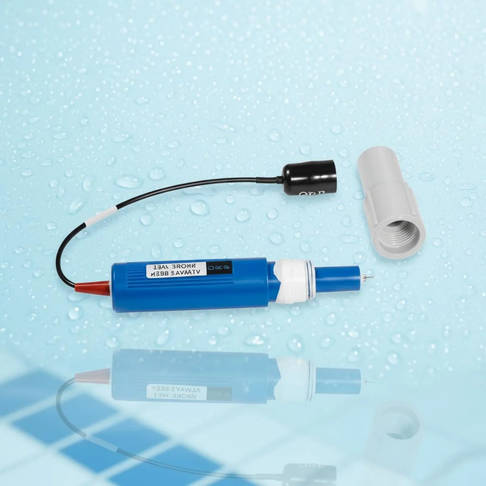 

ORP Replacement Sensor Long-Lasting ORP Sensor Oxidation Reduction Potential Electrode Stable Readings BNC Q9 Connector for Pool