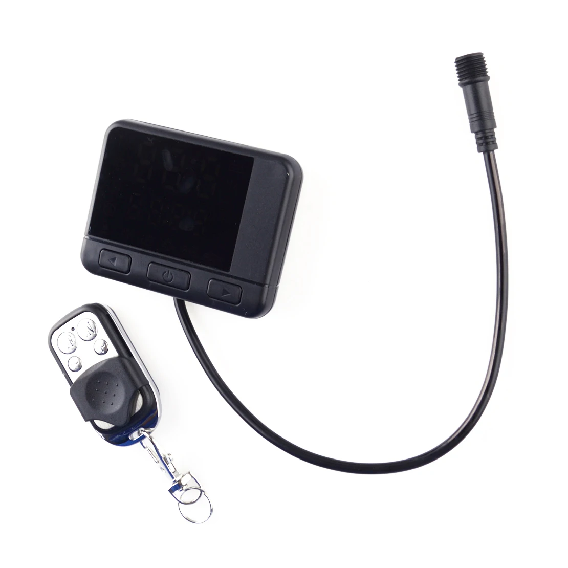 Calentador de aire diésel Universal para coche, controlador de interruptor de Monitor LCD con Control remoto, plástico negro