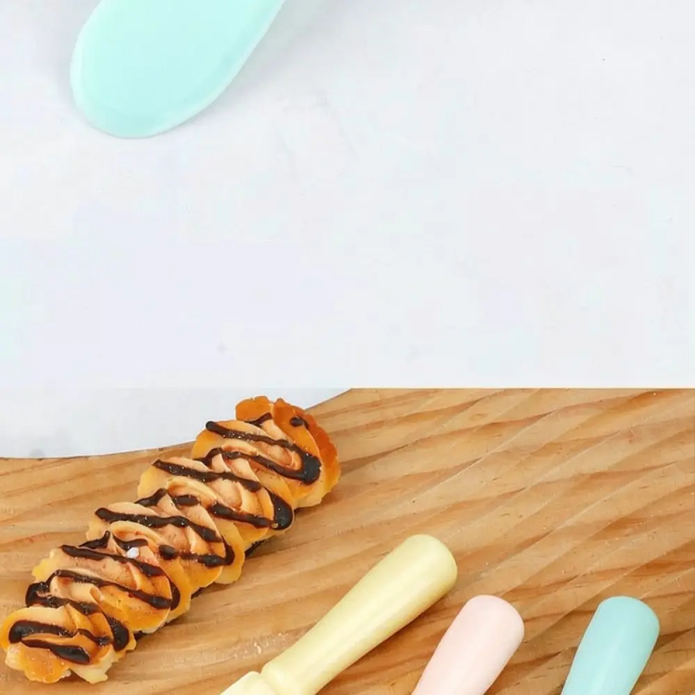 Plastic Butter Cheese Cutter Silicone Spatula Baking Tool Set Heat Resistant Kitchen Scraper For Cake Spreading