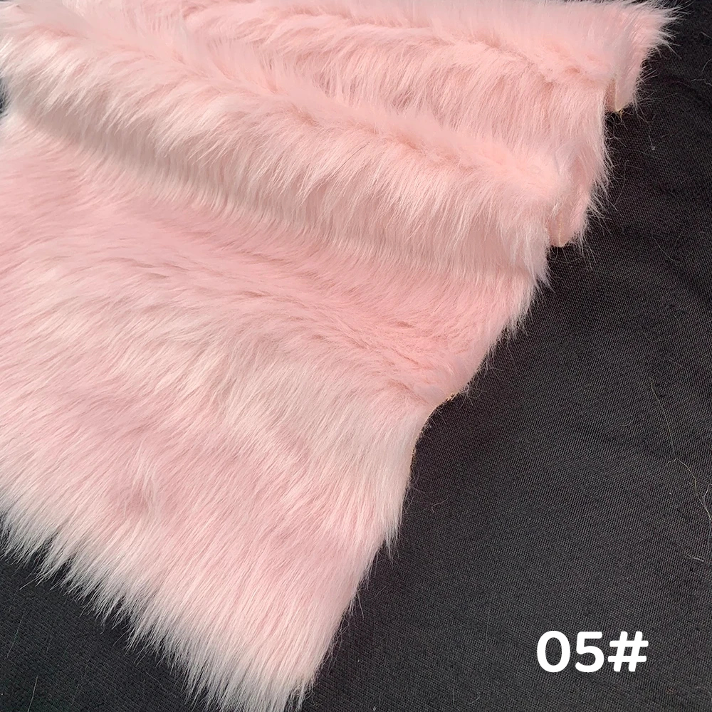 Pink Series Artificial Fur Fabric Square Fabric Used for dresser, study, decorative background cloth, diy making doll fabrics