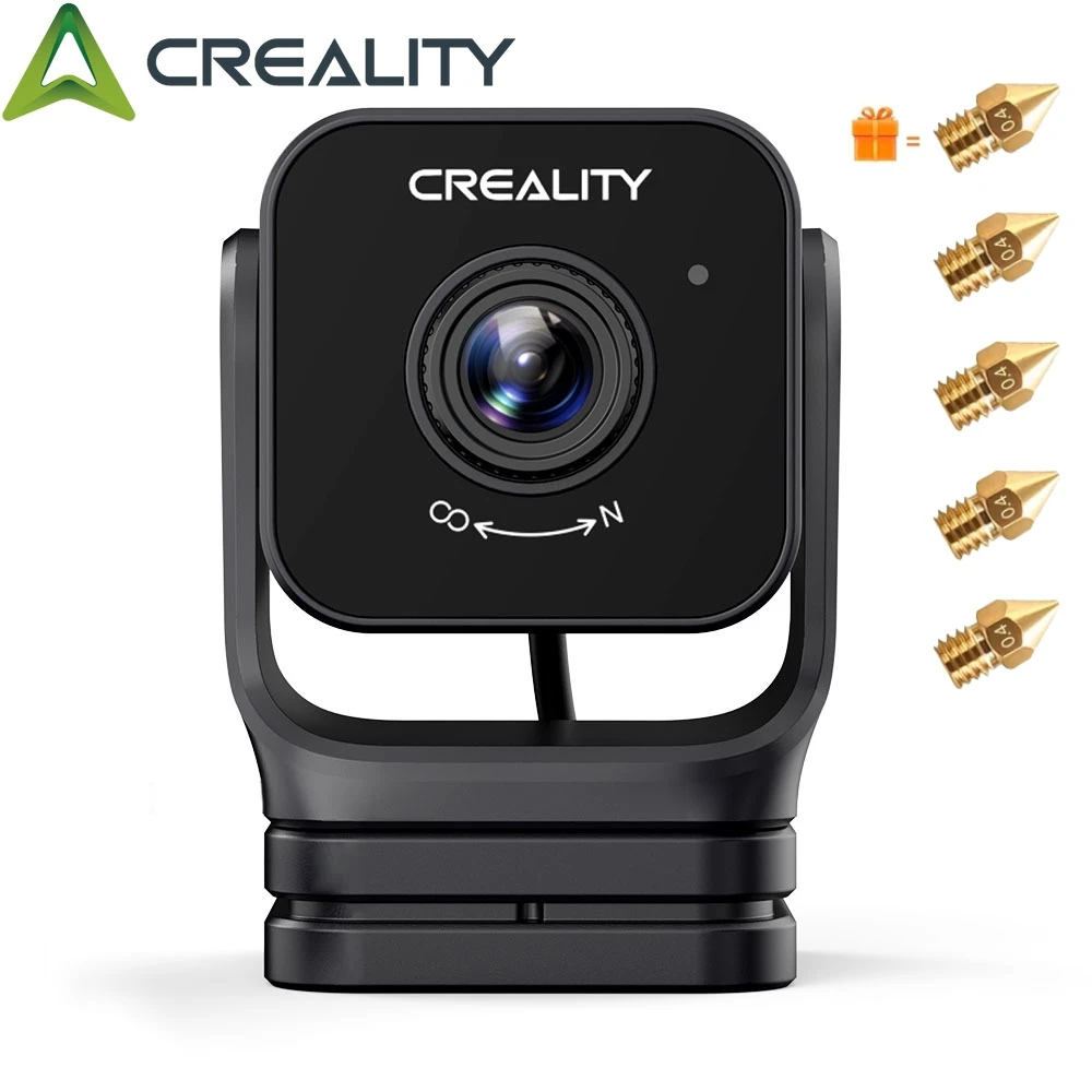 

Creality Nebula Camera New Upgrade 3D Printer Auto Generate Time-Lapse Video 24 Hour Real-time Monitoring Time-lapse Filming