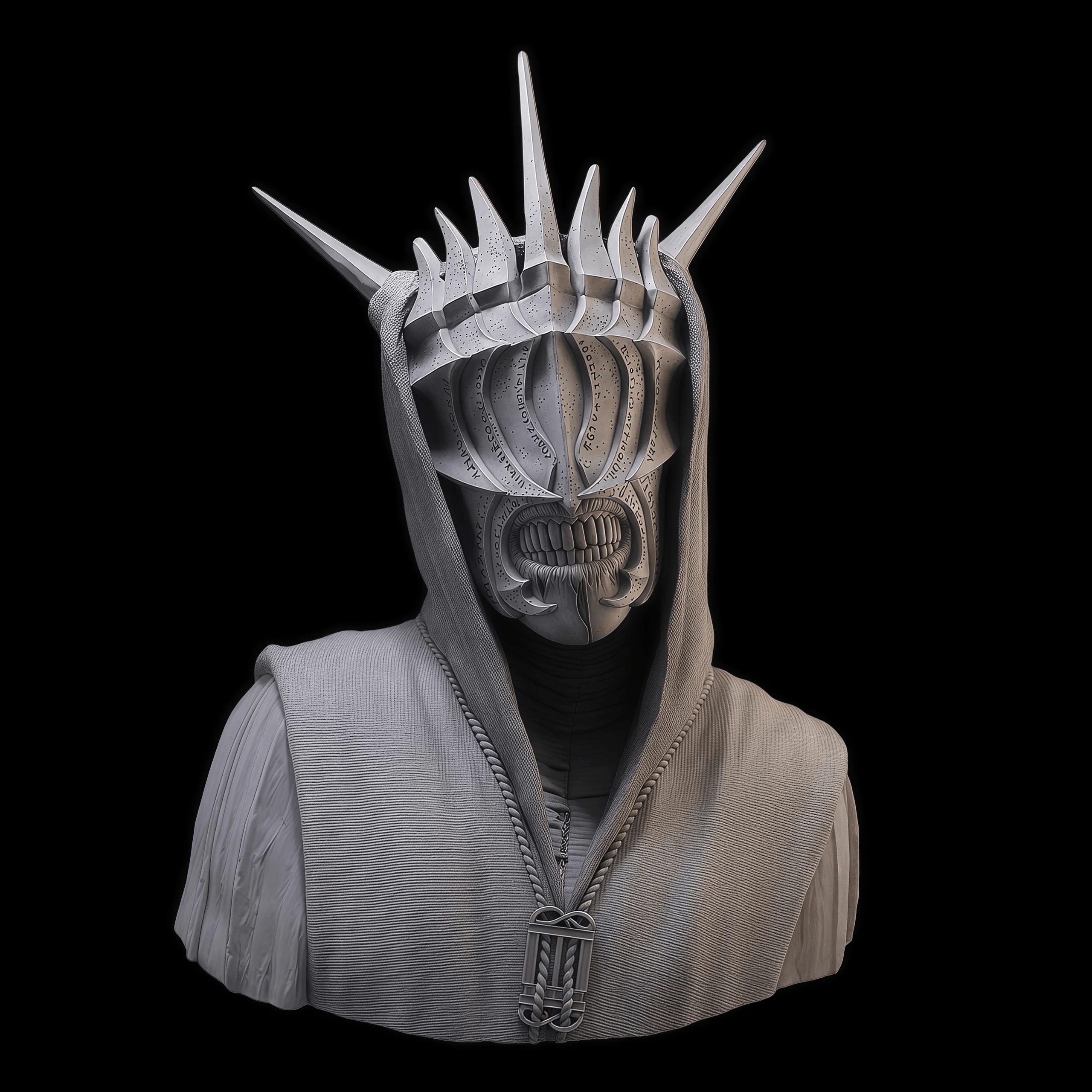 

1/10 Cast Resin Model Assembly Kit, GK， Mage, Unpainted Items Need To Be Assembled