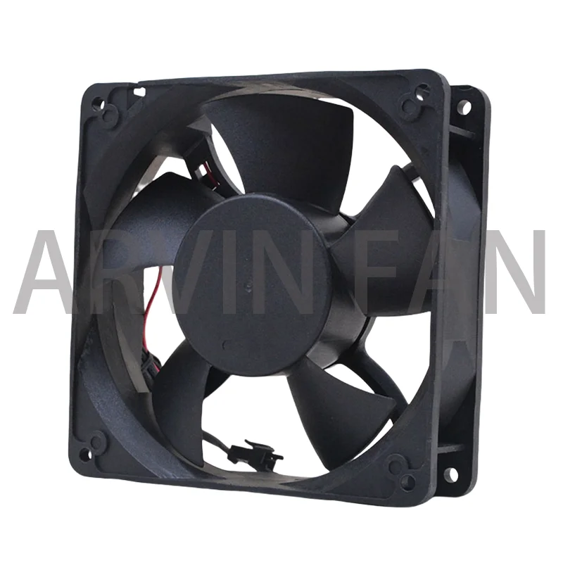 AD1312MB-F51-ventilador de escape para camión congelador, 12738, 12V, 0.48A, 12,7 cm