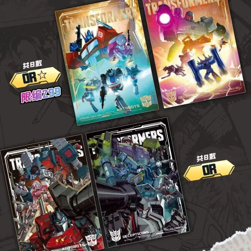 New Genuine Stock Kayou Transformers Energy Critical Premium Cards Overlord Pack Vol. 2 Anime Collection Card Collection Gift
