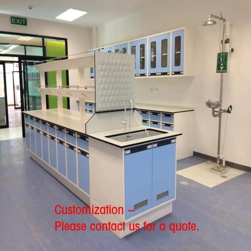 custom.Good Quality Stain Resistant Anti-Scratches Waterproof HPL Laboratory Countertop School Hospital Use Chemical Resista