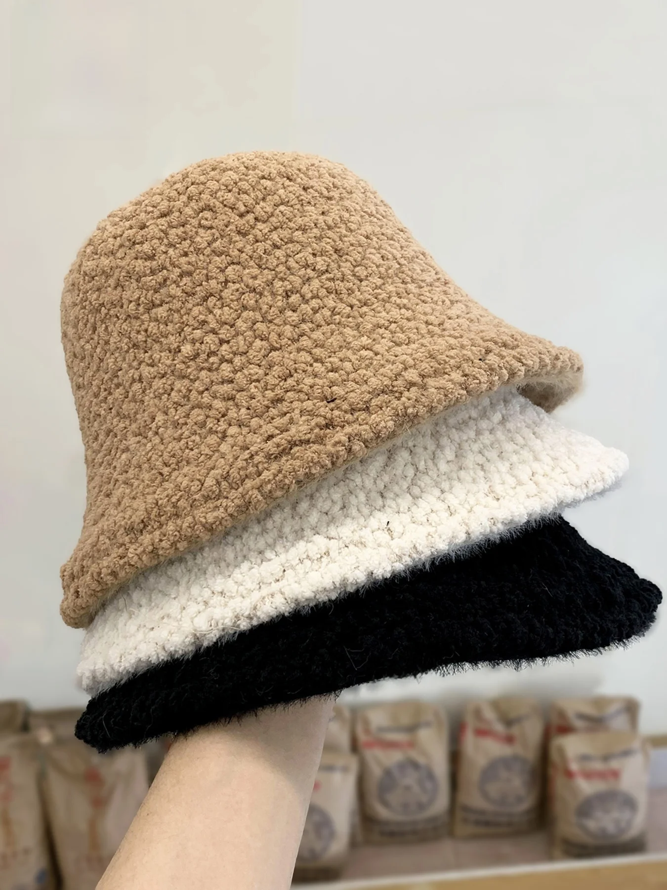 canary-kiss-double-sided-fierman-hat-particle-lamb-velvet-warm-buet-cap-casual-versatile-buet-hat-for-autumn-season