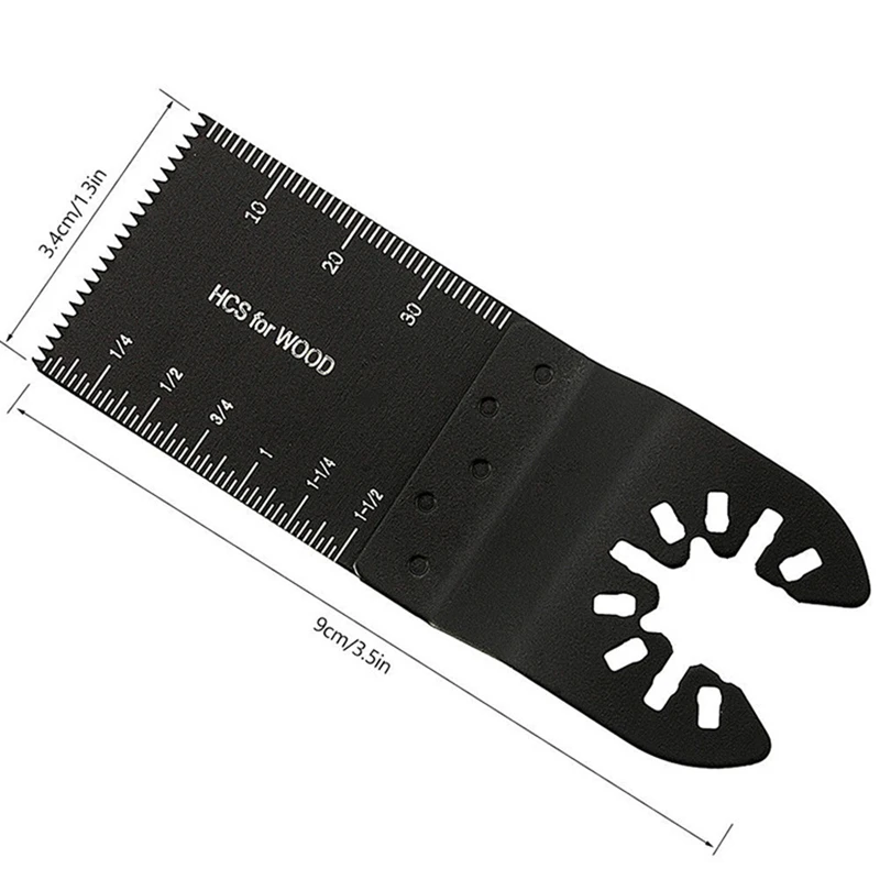 Confezione da 5/10/20/40 Set lame per utensili oscillanti a lama multipla utensili da taglio oscillanti in legno per Set di utensili a mano alternativo