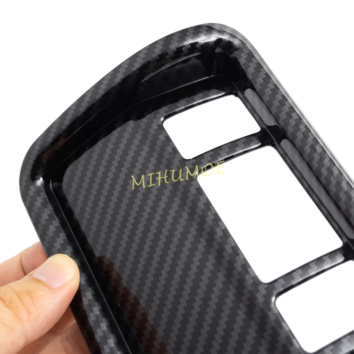 For Subaru Crosstrek Impreza 2024 2025 Carbon Fiber Center Console Dashboard Switch Cover Trims Accessories