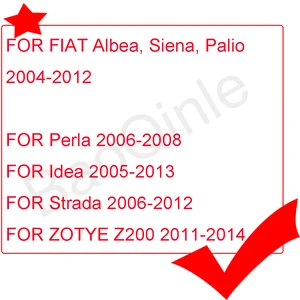 Android CarPlay Multimedia Car Radio, FM Video Reader, 2Din, Fits Fits, Strada, Palio, Piaggio, Albea, Zotye, Perla, Idea, Z200, 2004-2014 12 Multimedia -Verkäufe Siena - №1