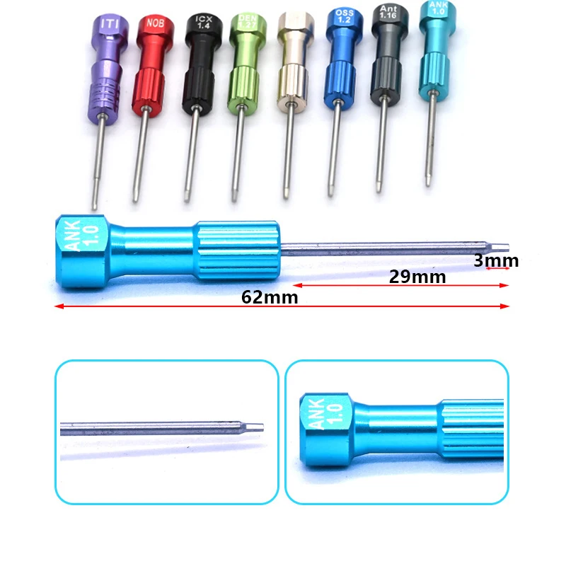 Dental Implant Screwdriver Dentistry Tool Kit Micro Screwdriver Dental Laboratory Stainless Steel Implant Screw Driver Dental