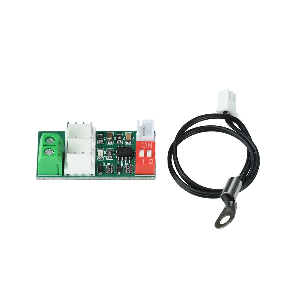 3 Way 4 Pin PWM Fan Thermostat Controller DC12V 24V Automatic Speed Governor DIP Switch Temperature Setting For Cooling