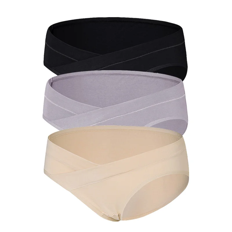 

Maternity Panties Soft Breathable Underwear Clothing for Pregnant Women Low Waist Pregnancy Briefs
