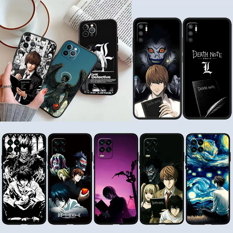 UT12 Death Note Ryuk kira Case for Samsung Galaxy M06 M15 M16 M35 M55 M56 A36 A42 A50 A50S A51 A52 A32 A33 A05 A05S A06 A16 A20