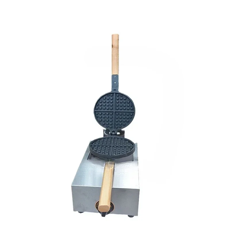Commercial Gas Waffle Stove Waffle Maker Scones  Lattice Q CrepeMuffin  Stall Snack Equipment