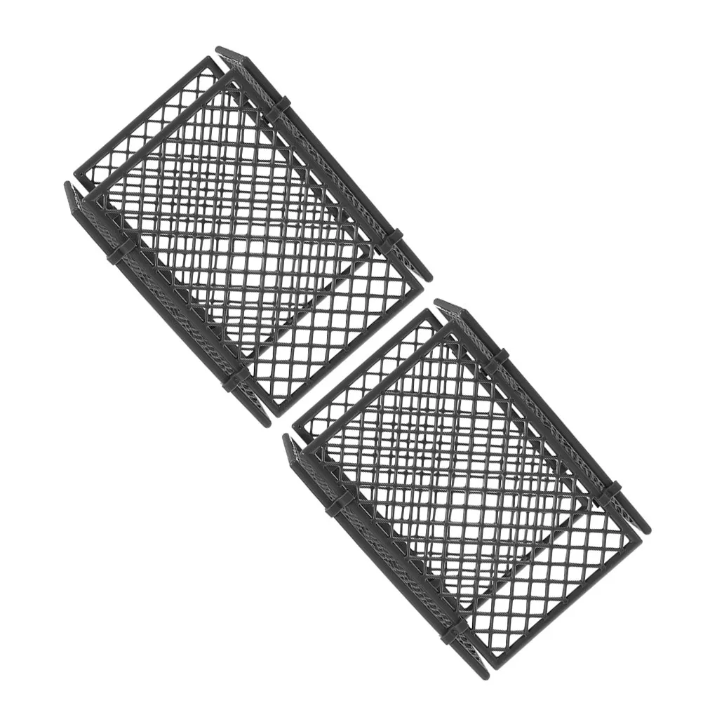 8Pcs Miniature ABS DIY Plastic Garden Fence Accessories Defense Border Outdoor Scene Creative Building Decoration