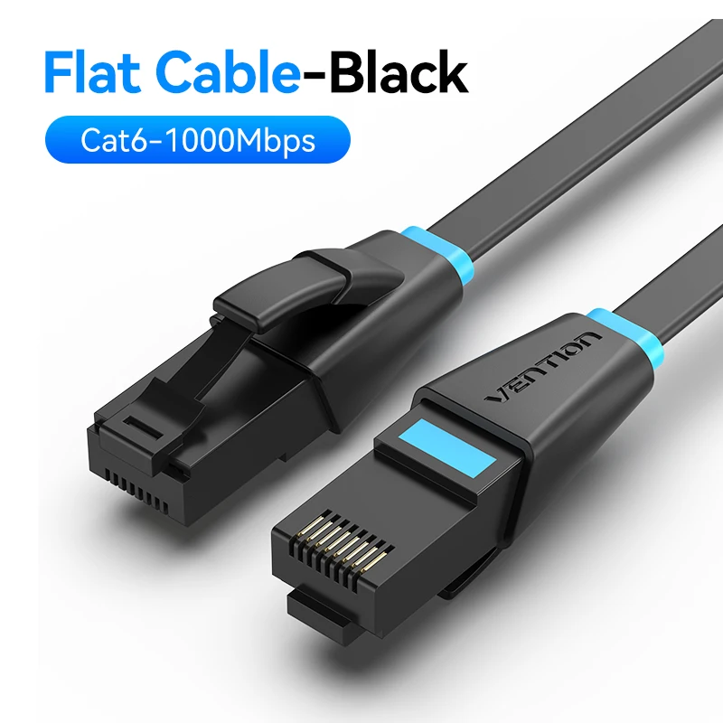 Ventie Cat6 Ethernet-kabel Gigabit Hoge snelheid 1000 Mbps Lan-kabel RJ45 Netwerkpatchkabel voor Laptop Router PC PS5 4 3 Xbox