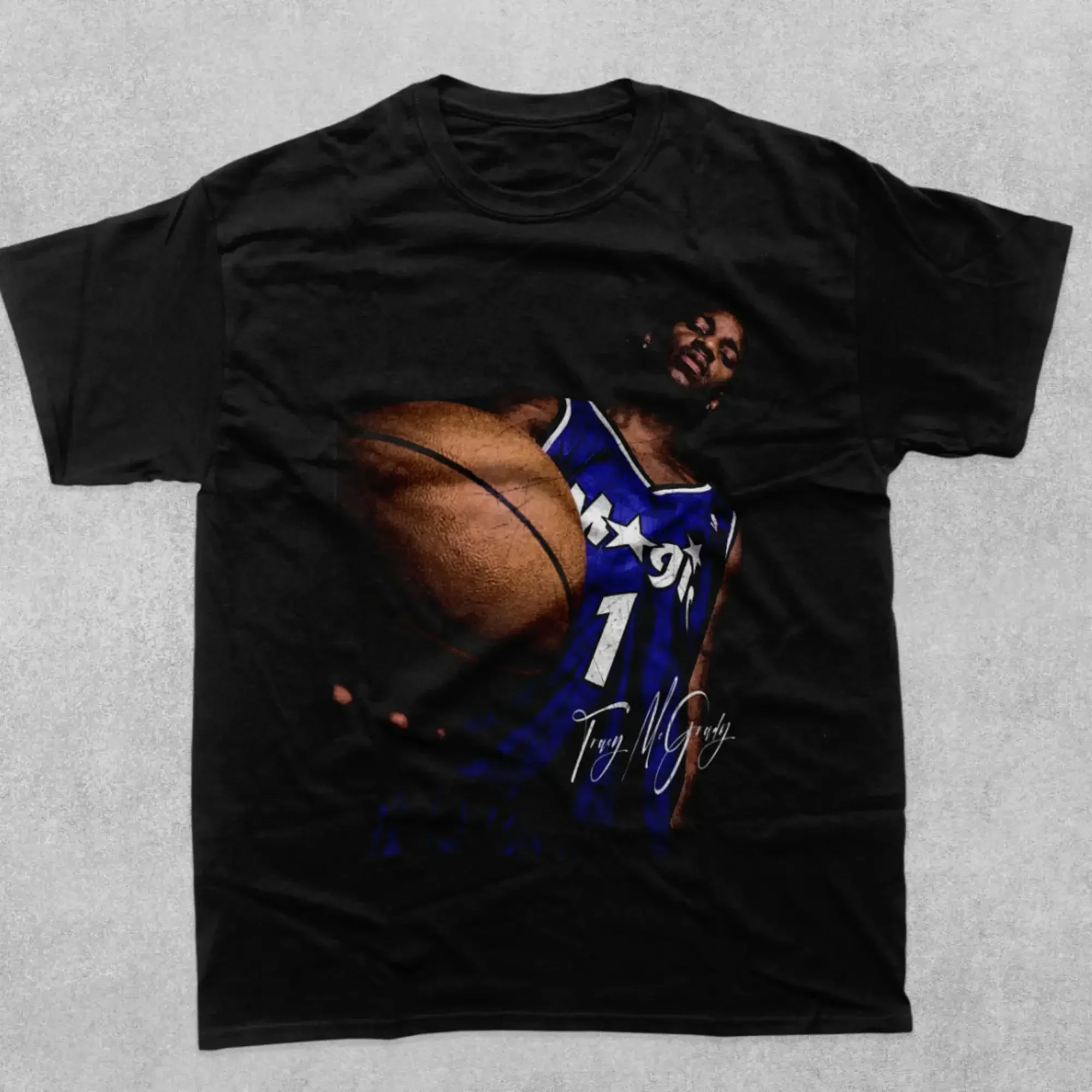 Tracy Mcgrady Vintage 90S T Shirt For Woman And Man Streetwear