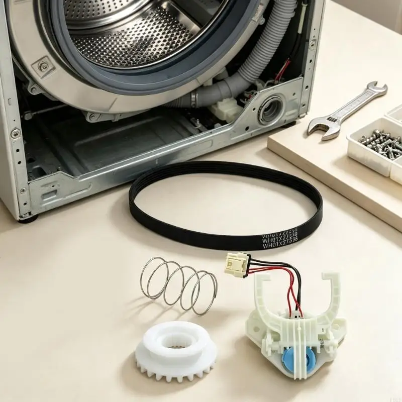 F92F Washer Replacement With Drive Belt Actuator Assembly Clutch and Spring for Smaller Service Areas and Routine Maintenance