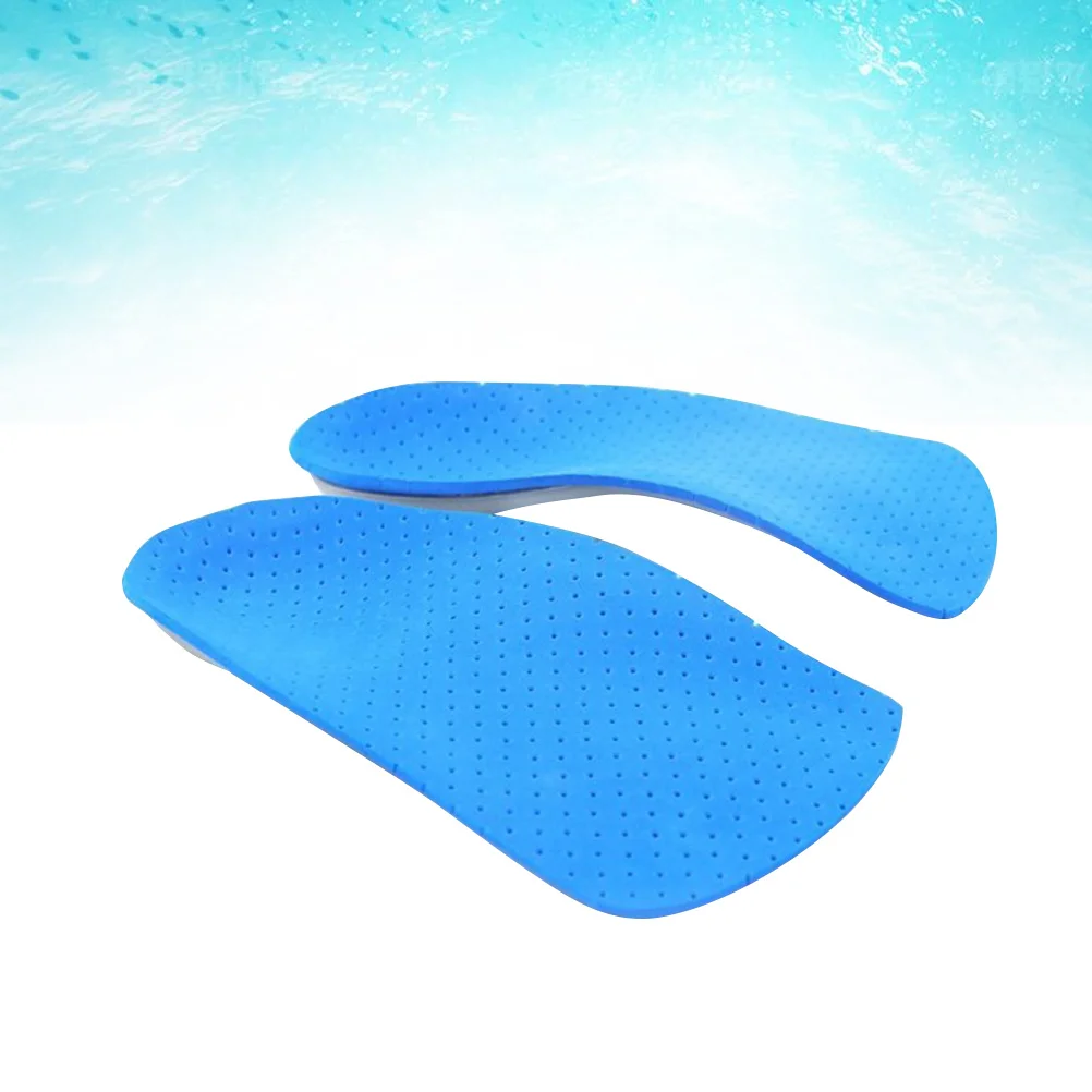 

1Pair Non-Slip Arch Supports Eva Flatfoot Corrector Sports Half Insoles Decompression Practical Breathable for Men Women