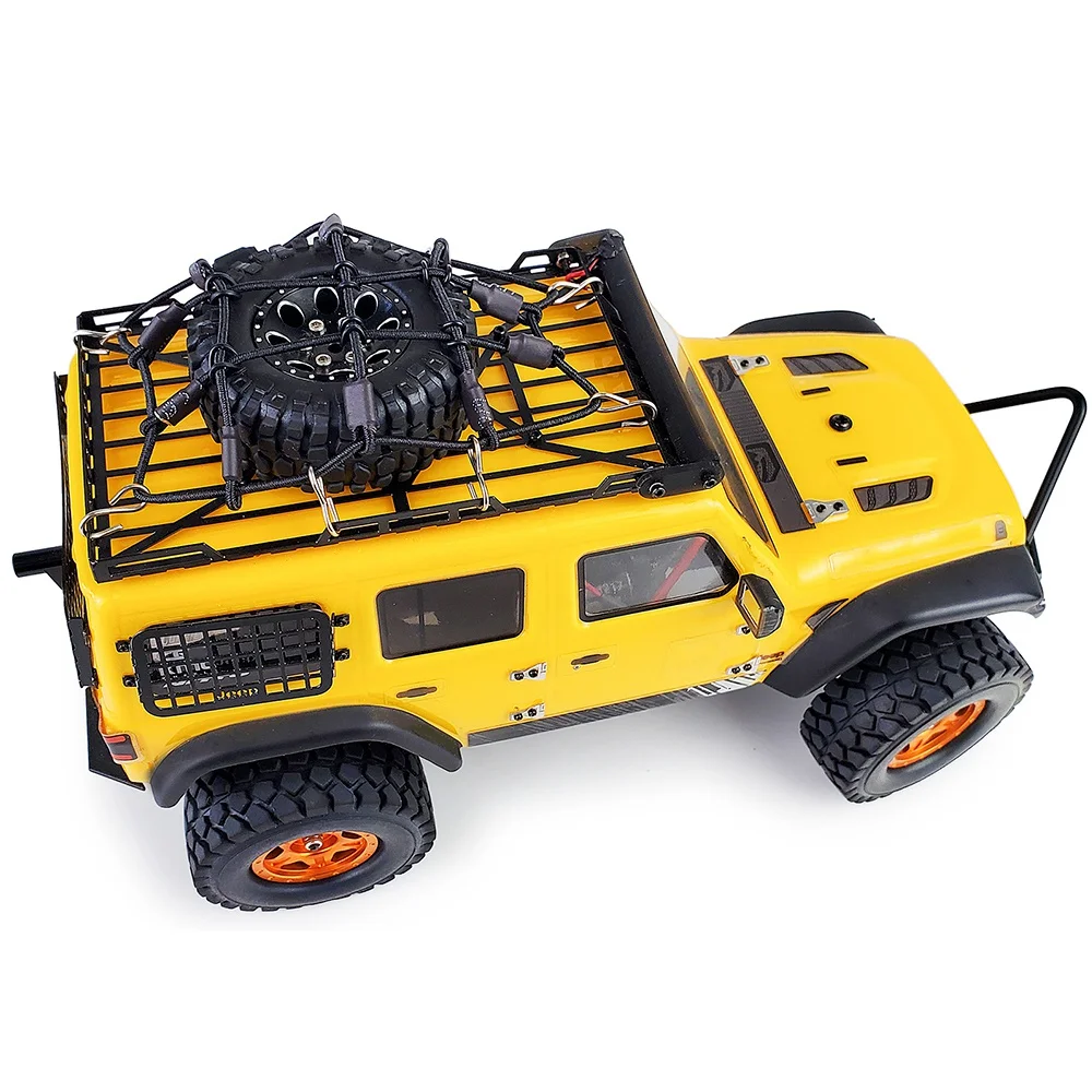 Rede elástica para bagagem com gancho para axial scx24 axi00001 axi00002 axi00005 axi90081 1/24 rc crawler peças de atualização de carro, a