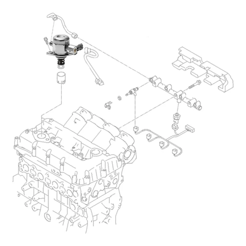 35320-2G740 Fuel High-Pressure Oil Pump Assembly High-Pressure Pump High-Pressure Fuel Pump For Hyundai Kia 353202G740 Parts