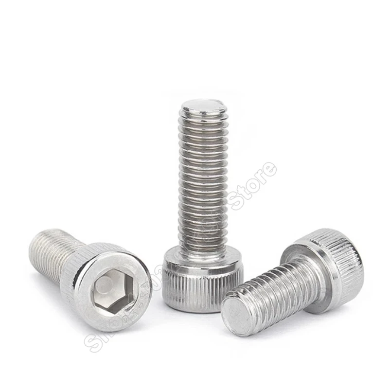 M6 M8 M10 M12 304 Stainless Steel Left Way Hand Left-Handed Opposite Reverse Thread Cap Cup Allen Head Hexagon Socket Screw Bolt