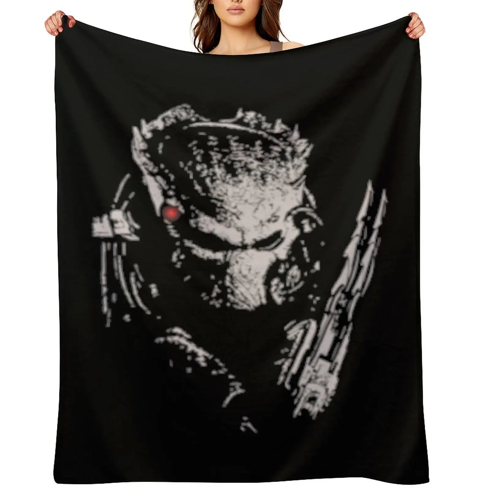 PREDATOR(BLACK) Throw Blanket Luxury Designer blankets ands Winter beds decorative Decorative Beds Blankets For Baby Blankets
