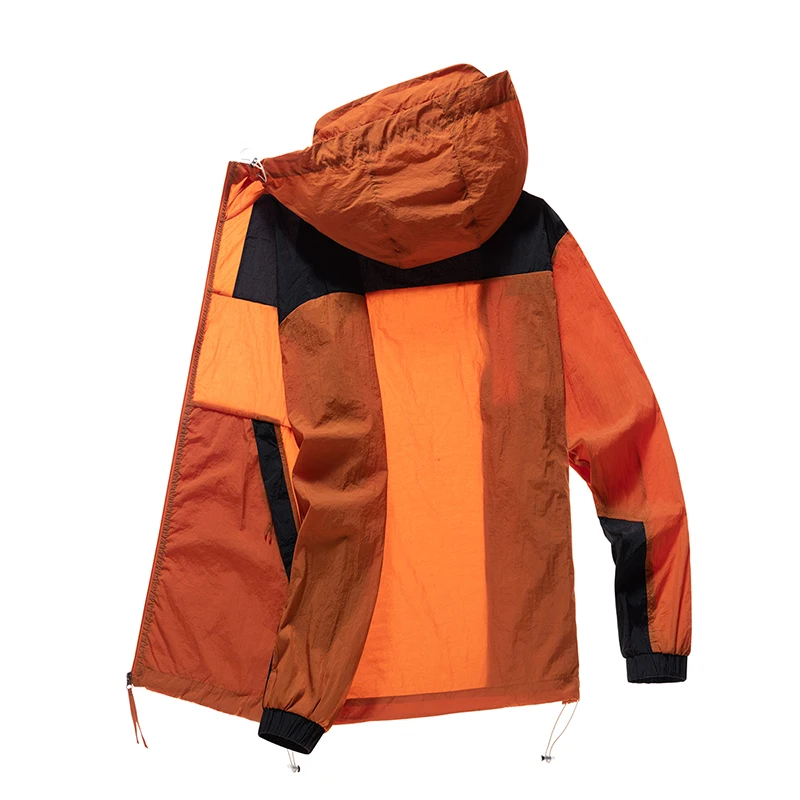 

Модный дизайн кепки Color Blo, мужская летняя одежда 2024 года, защита от солнца, верхняя одежда для пар, UPF50+, с длинными рукавами, на молнии, с декоративными элементами