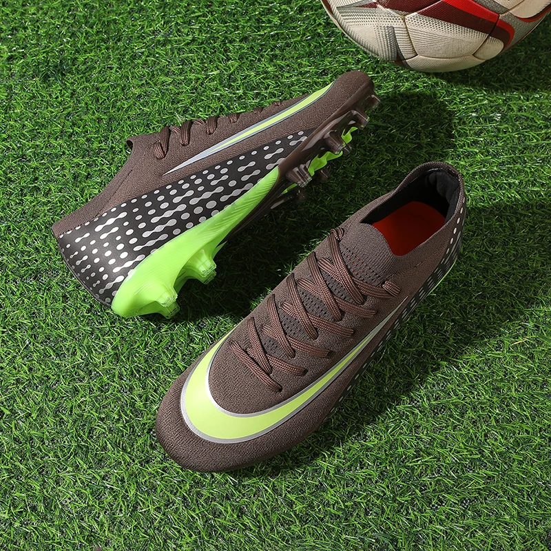 

New Men Soccer Shoes Society Casual Professional Sneaker Original Field Football Shoes Grass Training Kids Resistant Footba