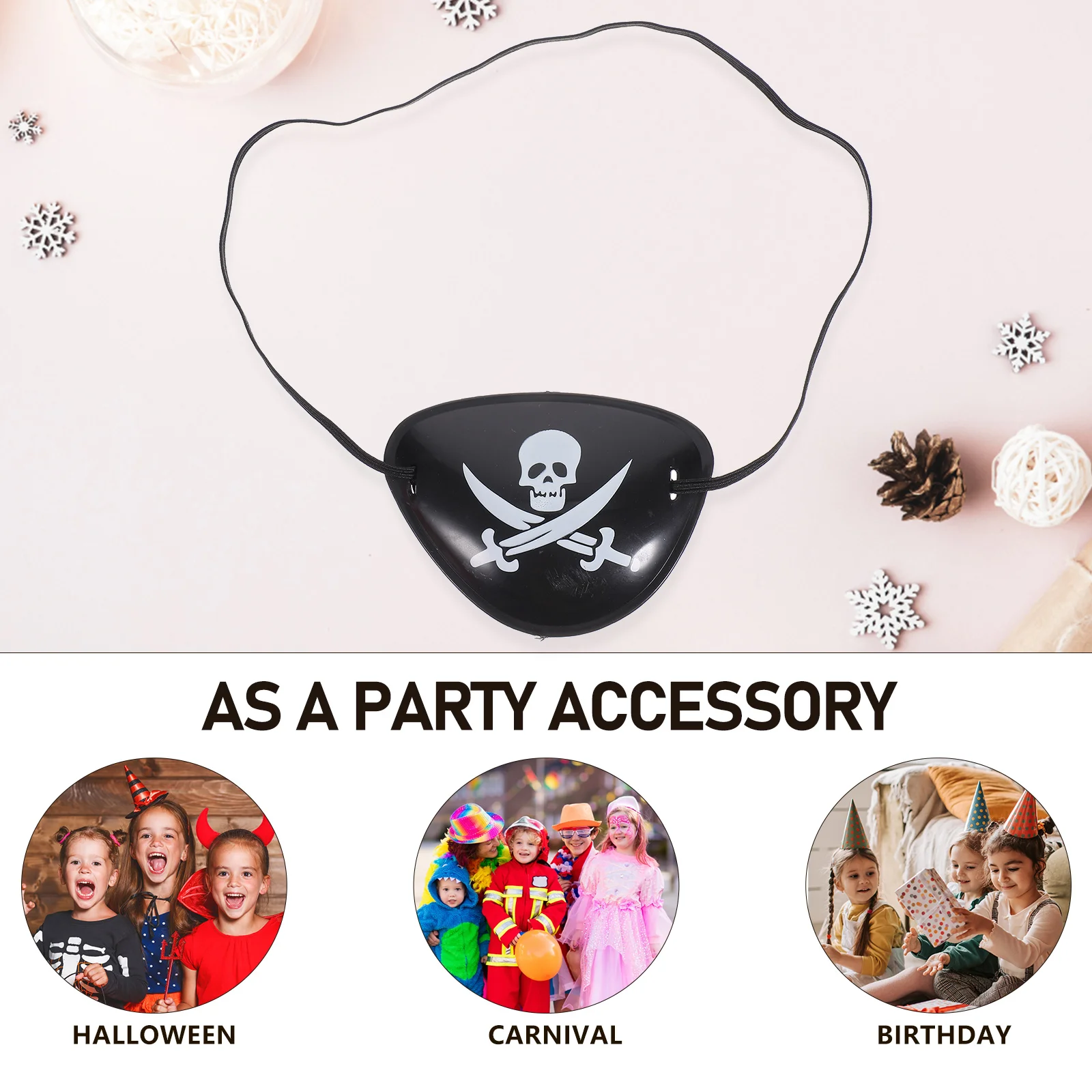 ملحقات تنكرية بكتف قطيفة واقفة ، عصابة رأس لحفلة الهالوين ، إكسسوارات لعب الأدوار