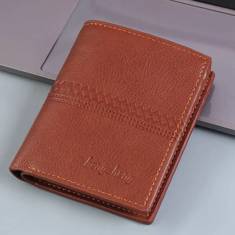 New Luxury Business Embossed Line Magnetic PU Leather Wallet Card Holder Bag For Men And Women Shockproof Slim Kickstand Cover