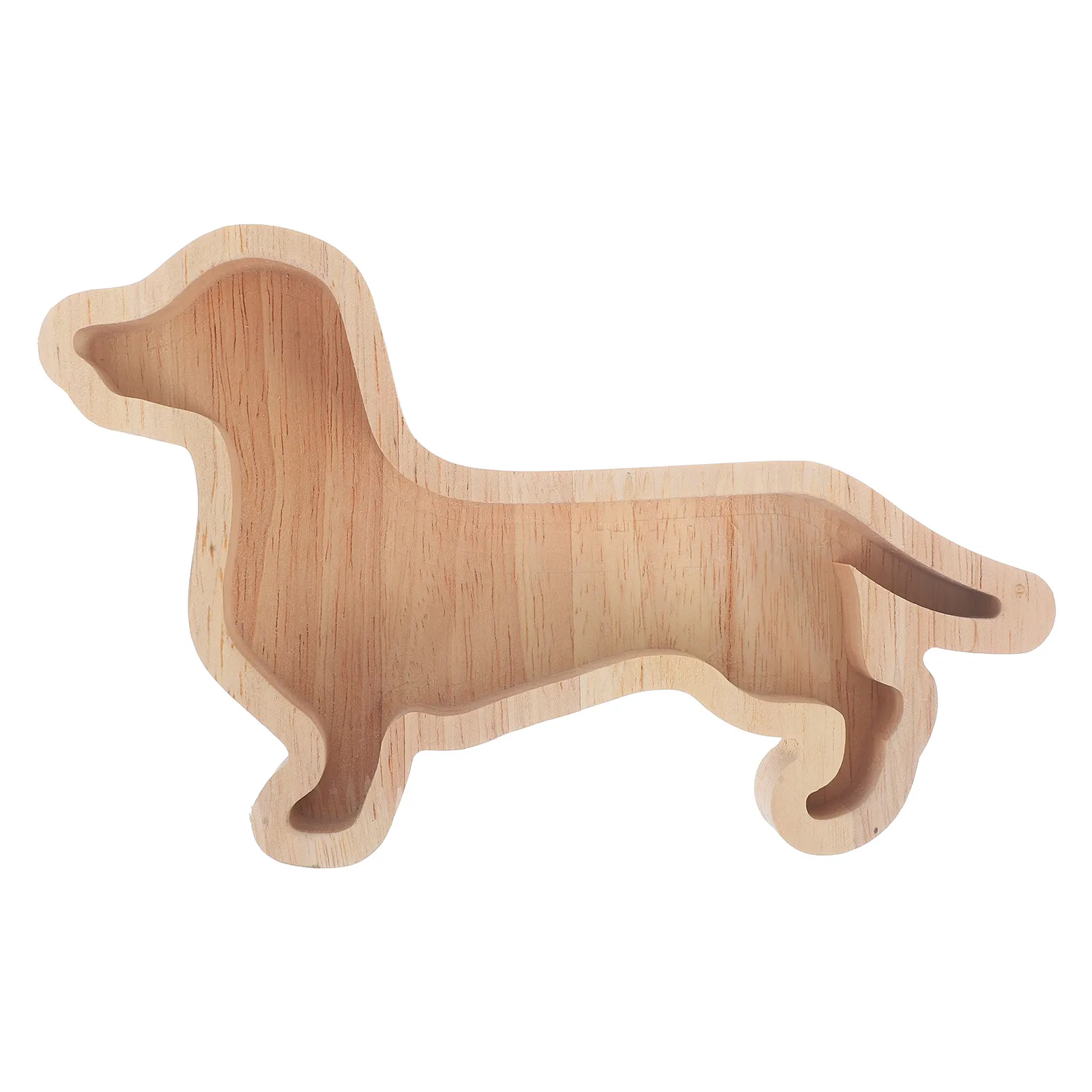 

Christmas Dachshund Dog Wood Plate Creative Xmas Fruit Dessert Tray Snack Serving Platter for Party Xmas Snack Serving Tray
