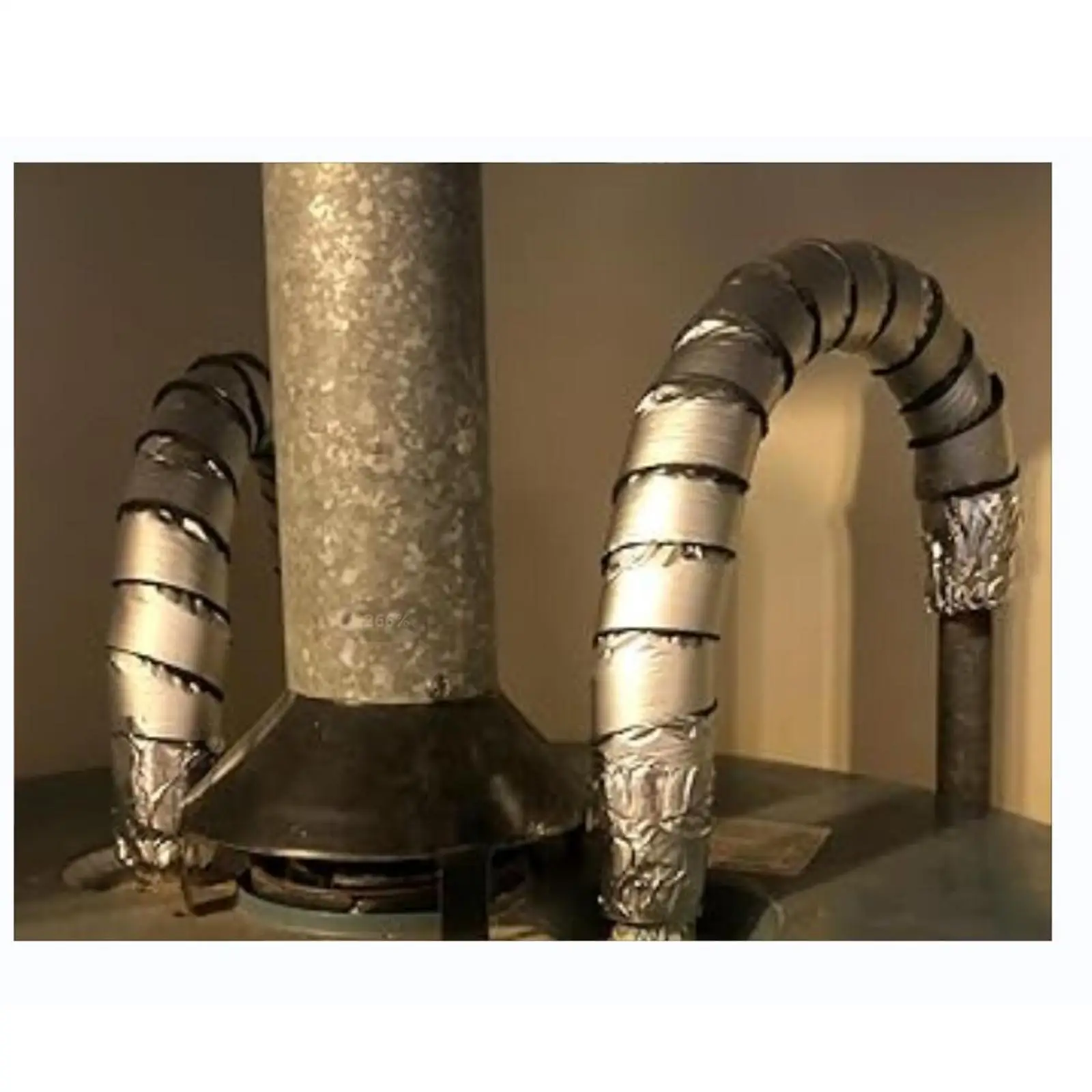 Self Adhesive Pipe Insulation Wrap Foam and Foil Tape Easy Install for Water Pipe Winterizing Protection