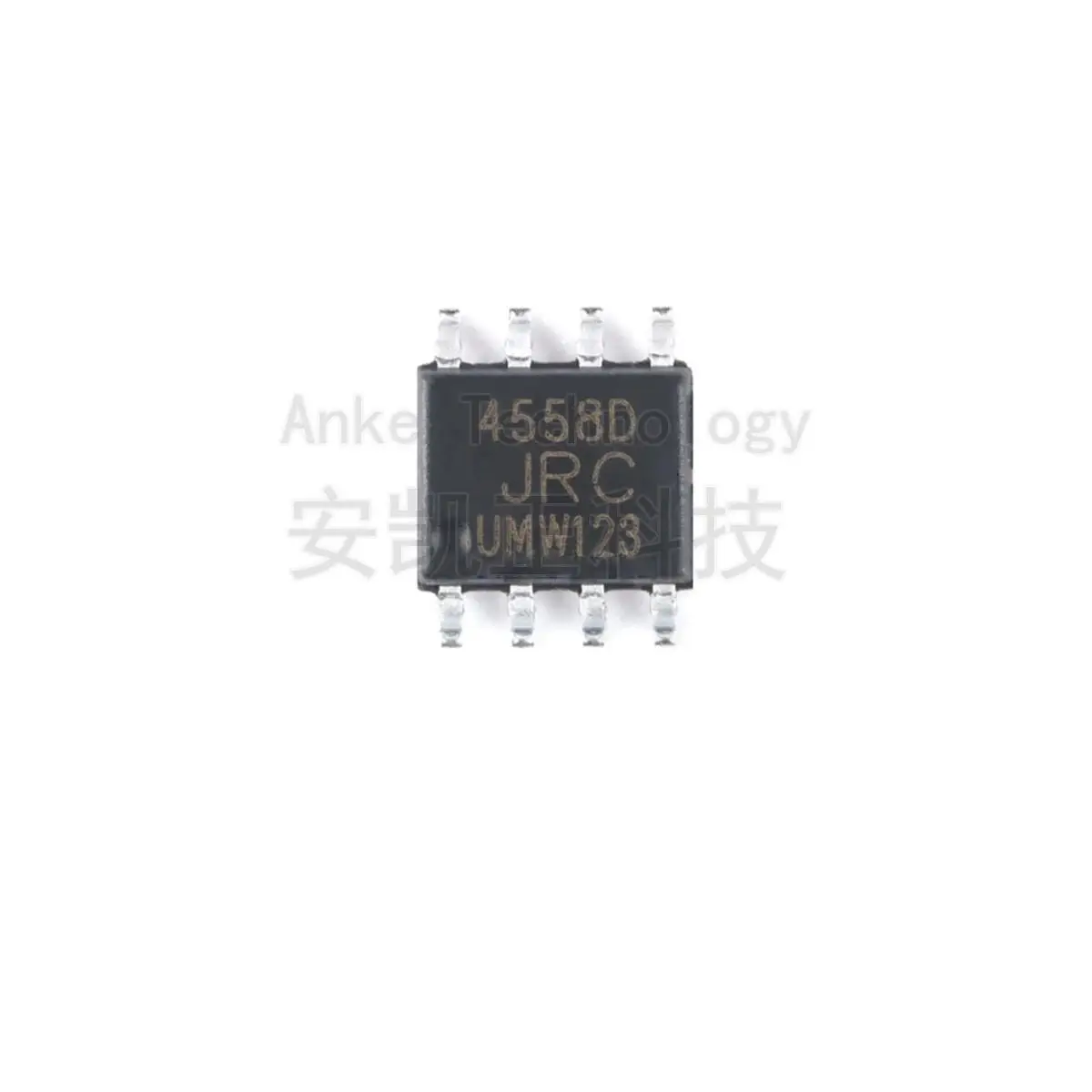 Original JRC4558D NJM4558 SOP-8 3.5MHz dual operational amplifier chip 10PCS