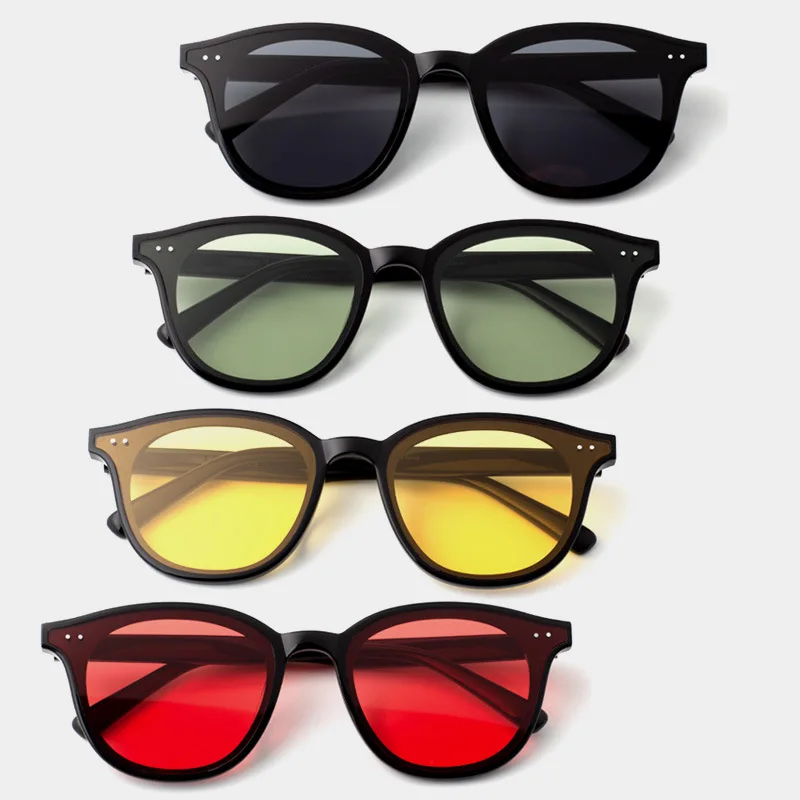 

New Korean version of sunglasses high-end boards, UV-proof fashion trendy internet celebrity same sunglasses