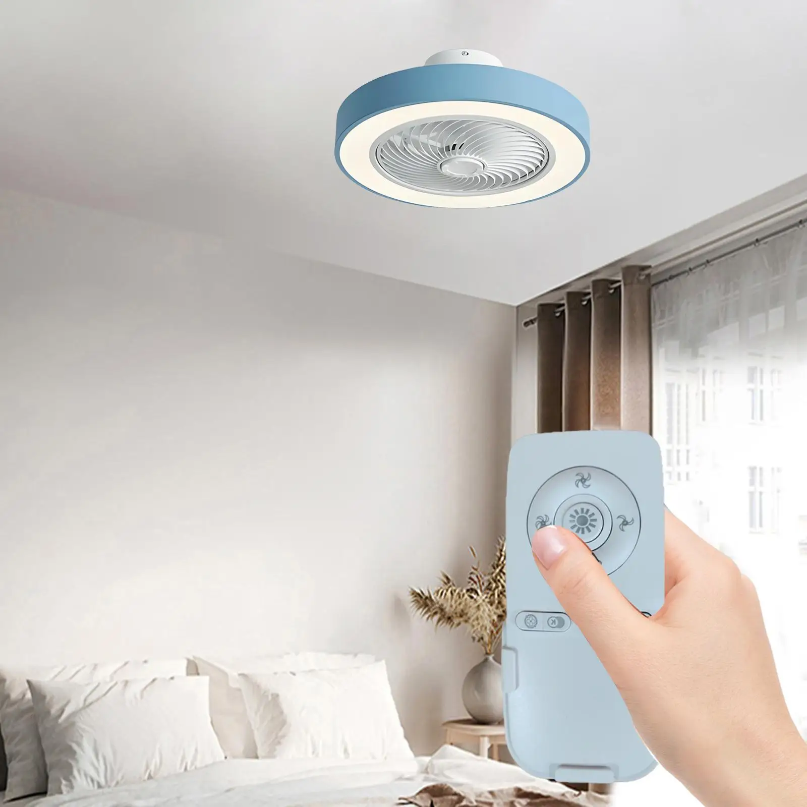 Ceiling Fan Remote Control Fan Controller Switch for Invisible Fans Light