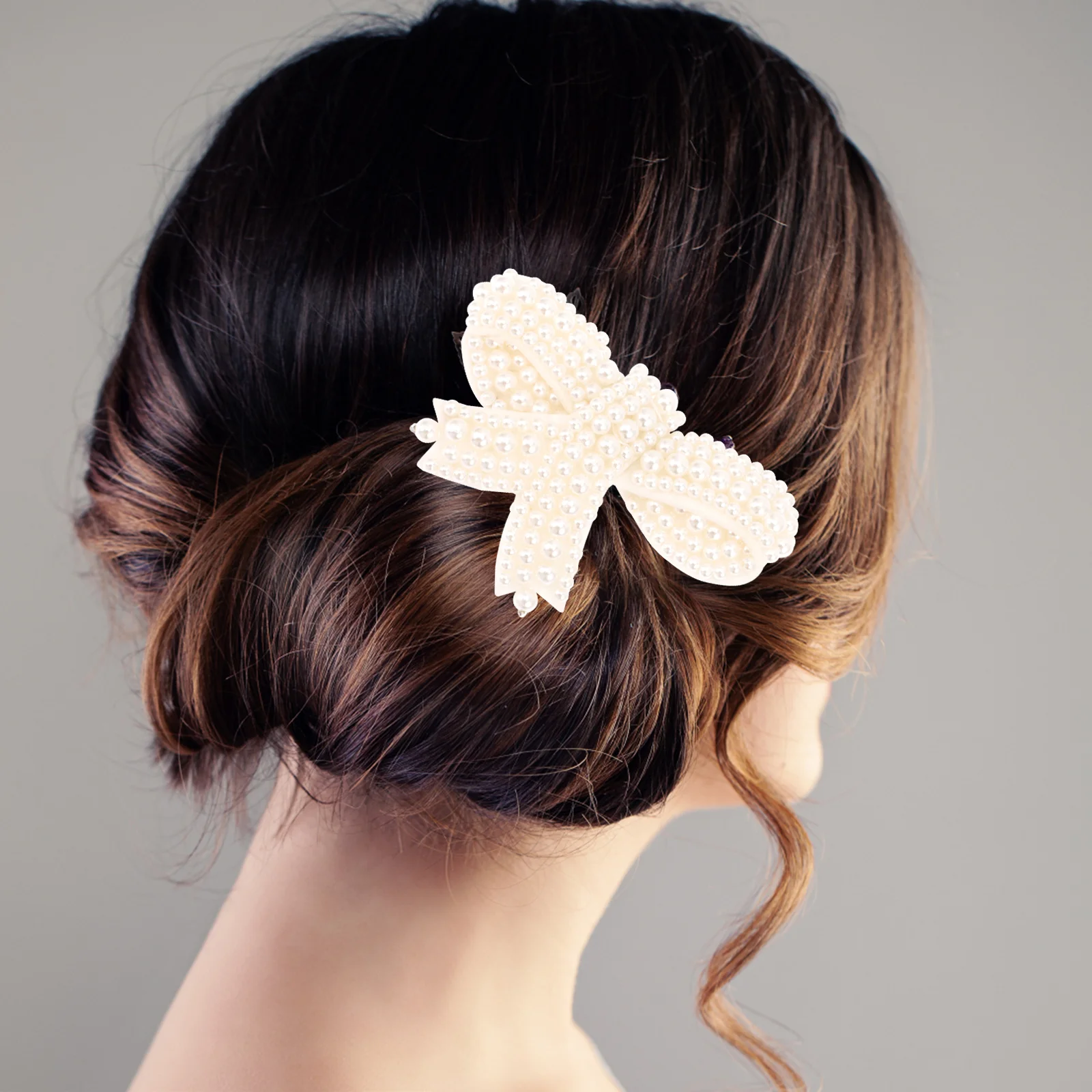 

1Pair Pearl Bowknot Embellishments Buttons Flat Back Decorative for Shoes Bags DIY Craft Making Accessories Handmade Unique