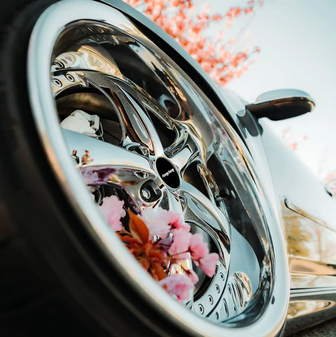 forged alloy wheels in 18, 19, 20, 21, and 22 inches, 5x112, 5x120, and 5x114 inches. VSKF JDMS 14-inch deep disc rims.