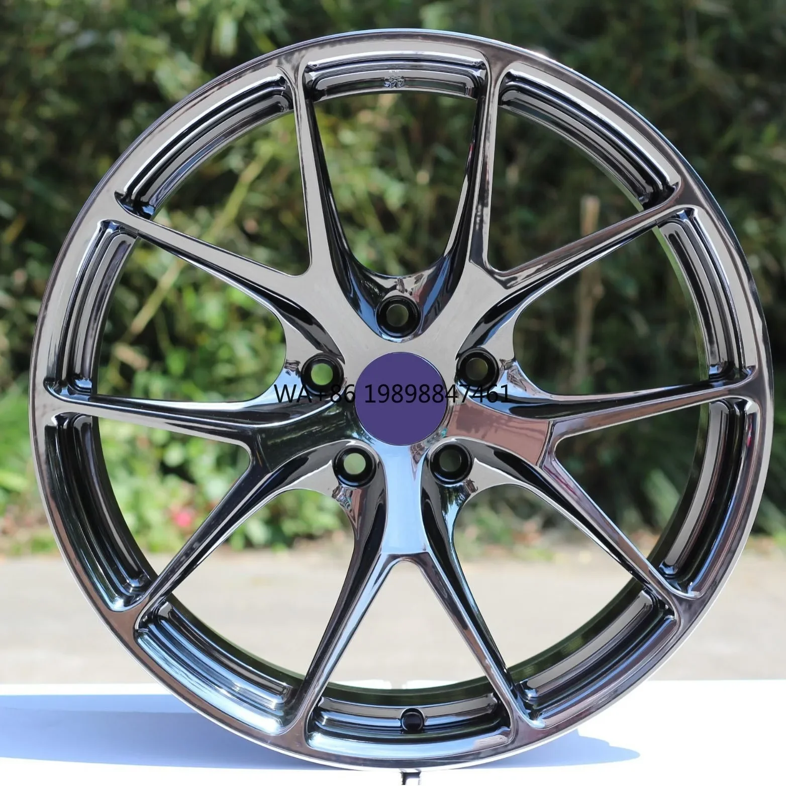 

Lightweight One-piece 16 17 18 19 20 Inch Chrome Forged Rims Wheels 5x114.3 for nissan honda toyota Snowflake Wheels