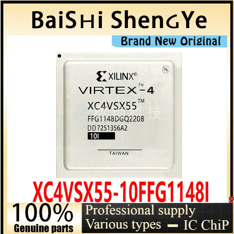 100% genuine XC4VSX55-10FFG1148I package FCPBGA-1148