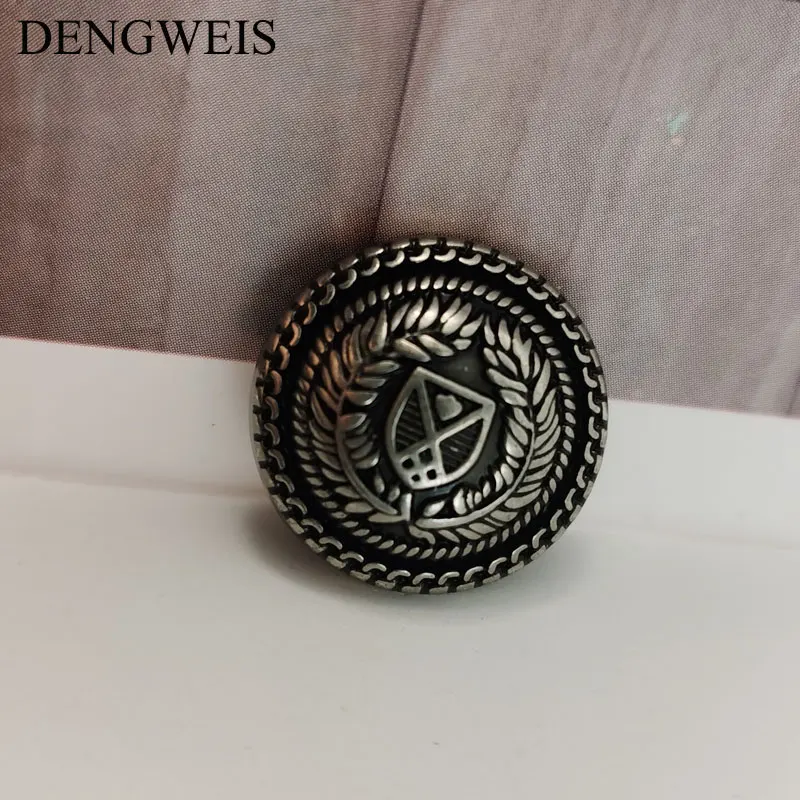 Retro-Metall-Ösenknöpfe für Kleidung, Mäntel, Jacken, Anzug, Nähzubehör, Nähknöpfe für Kleidung, dekorative DIY-Verschlüsse – Detail 3