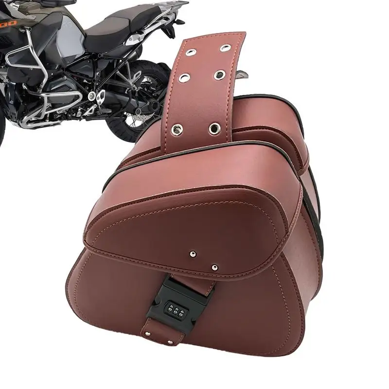 

Motorcycle Saddlebags Waterproof Left Right Side Motorcycle Tool Bags Triangle Side Bag For Motorcycle Swing Arm Bags