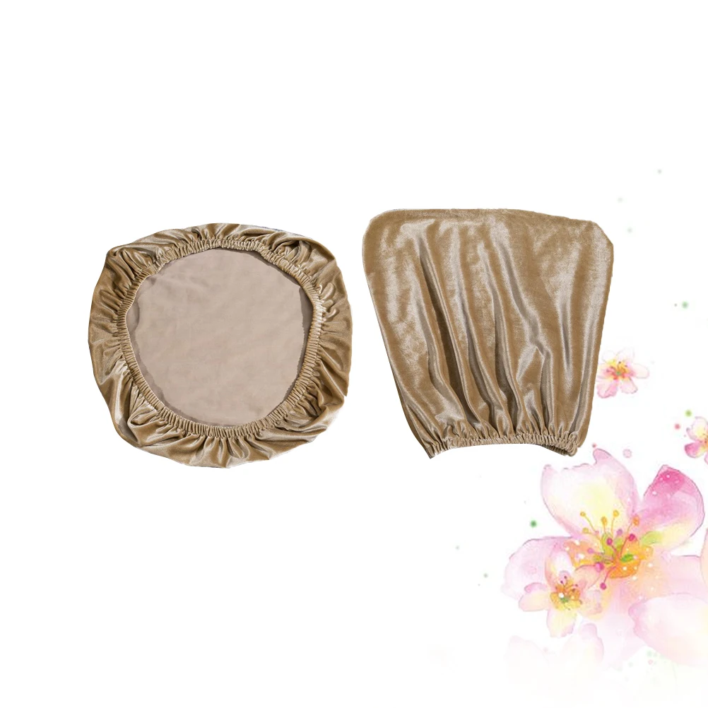 

Universal Khaki Elastic Split Seat Back Covers Protective Removable Cover For Office Home Kitchen Hotel Event Decoration Seat