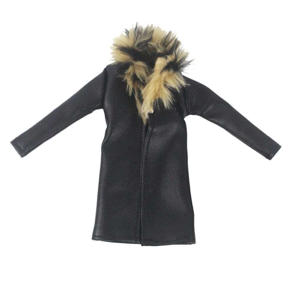 

Hot PU Leather Fur Collar Coat Handmade Multistyles Doll Clothes Outfit Overcoat For 11.5 Inch 30cm Dolls/for 1/6 Bjd Dolls