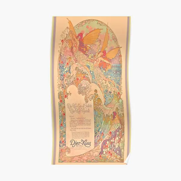 

Винтажный античный художественный декоративный французский косметический постер Декор картина для дома забавная комната роспись настенная печать современный без рамки