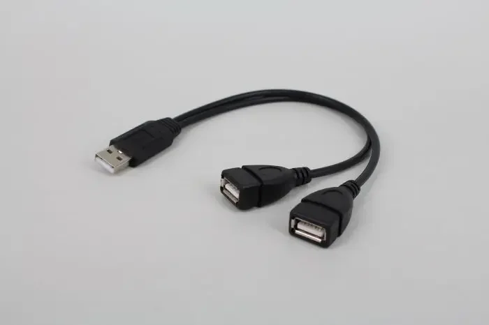 

2 In 1 Usb2.0 Extension Cable Male To Female USB Data Cable Charging Cable for Hard Disk Network Card Connection