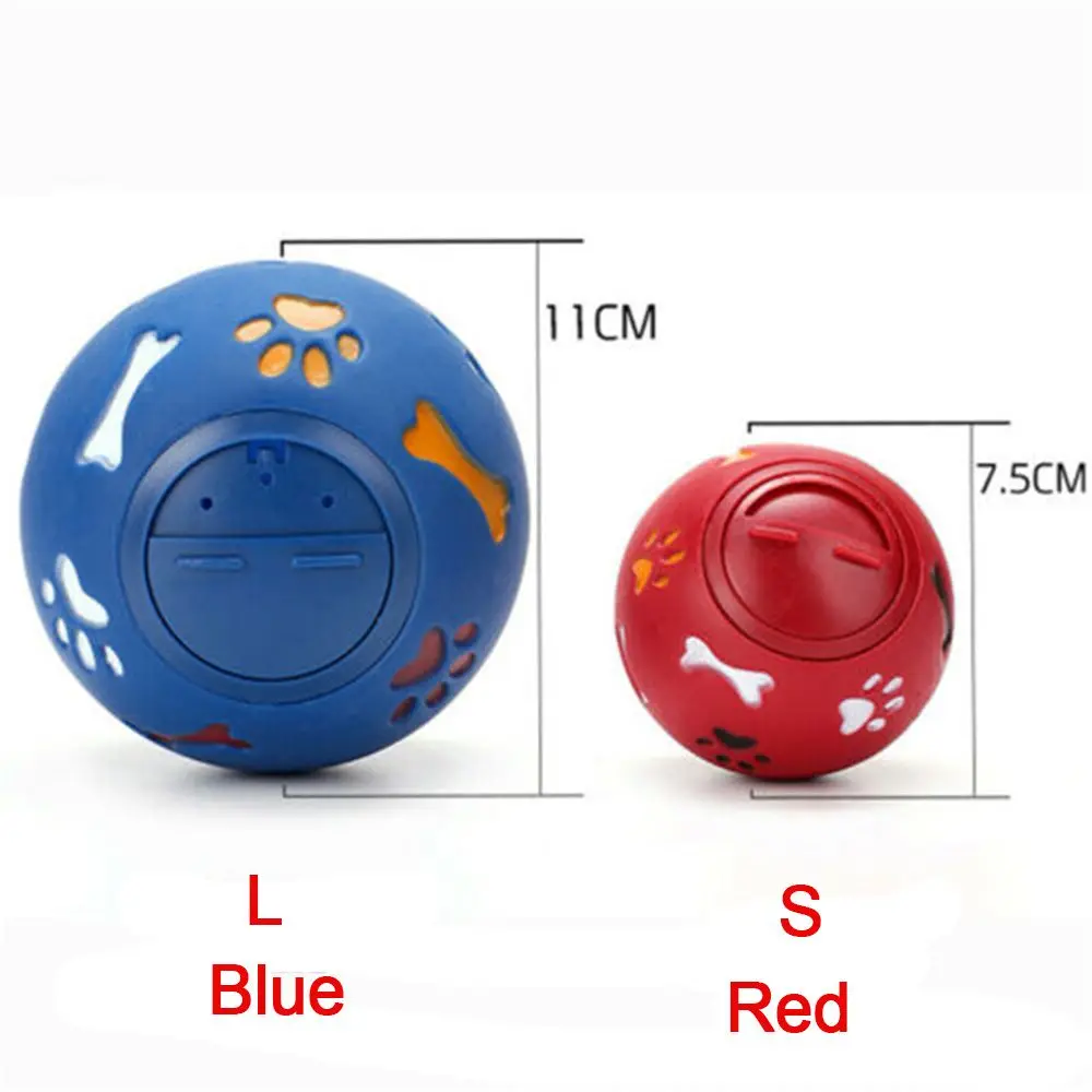 Pet Interactive Puzzle Toy Leakage Food Ball Food Dispenser  Ball Dog Puppy Play Toys