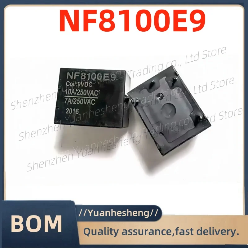 

Original and brand new NF8100E9 NF8100E12 NF8100E24 Relè di potenza elettromagnetico 4 pin